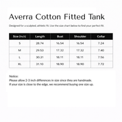 Averra Cotton Fitted Tank