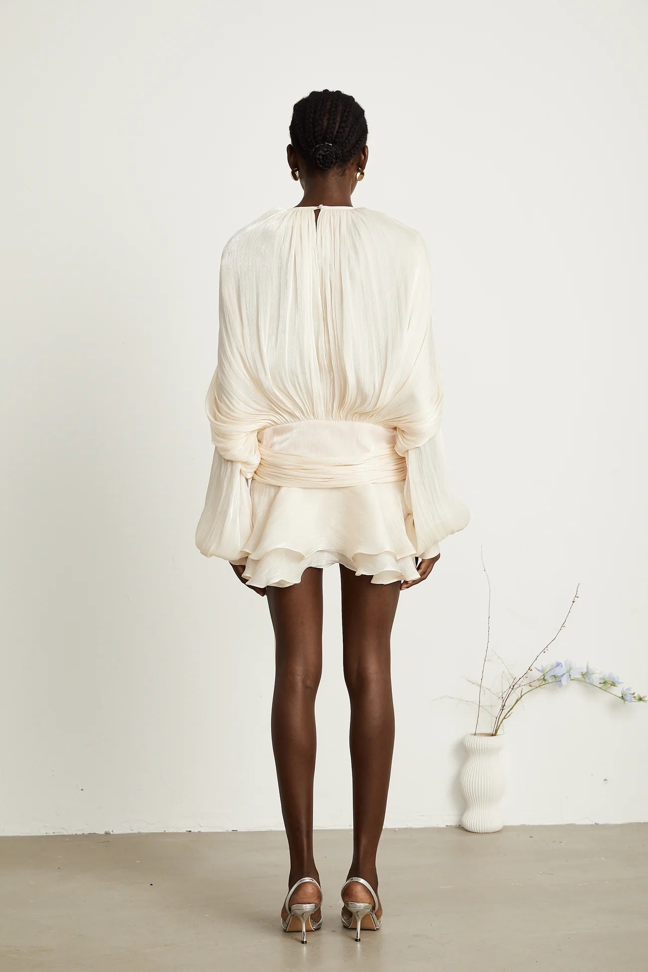 Averra | Pleated Ruffled Mini Dress™